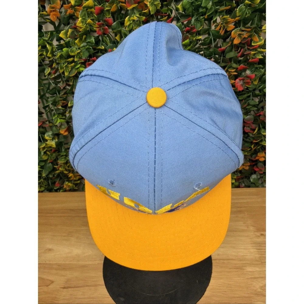 UCLA‎ Bruins NCAA Speedway Signature Snapback College Hat Cap Blue Gold Vintage